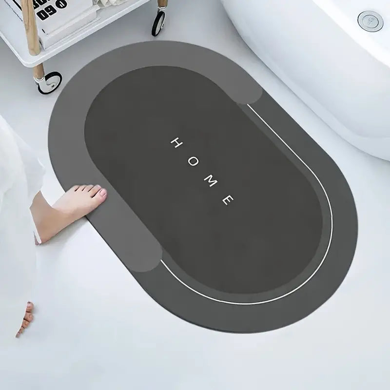 Non-Slip Quick Dry Diatom Bath Mat for Bathroom