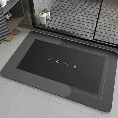 Non-Slip Quick Dry Diatom Bath Mat for Bathroom
